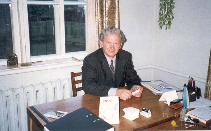The first director of Biblical Institute Zinchenko Victor Vasilievich