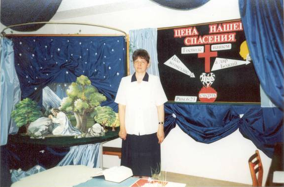 Sunday school teachers who were graduated in 2001